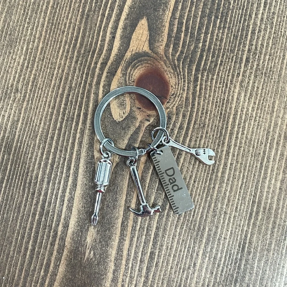 Dad Tool Keychain
